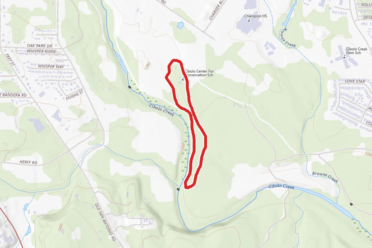 Prairie, Creekside, and Woodlands Trail Loop