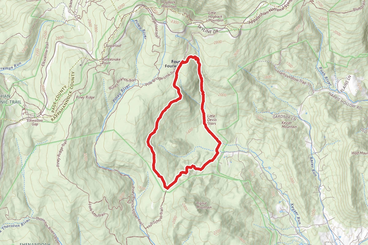 Little Devils Stairs Trail