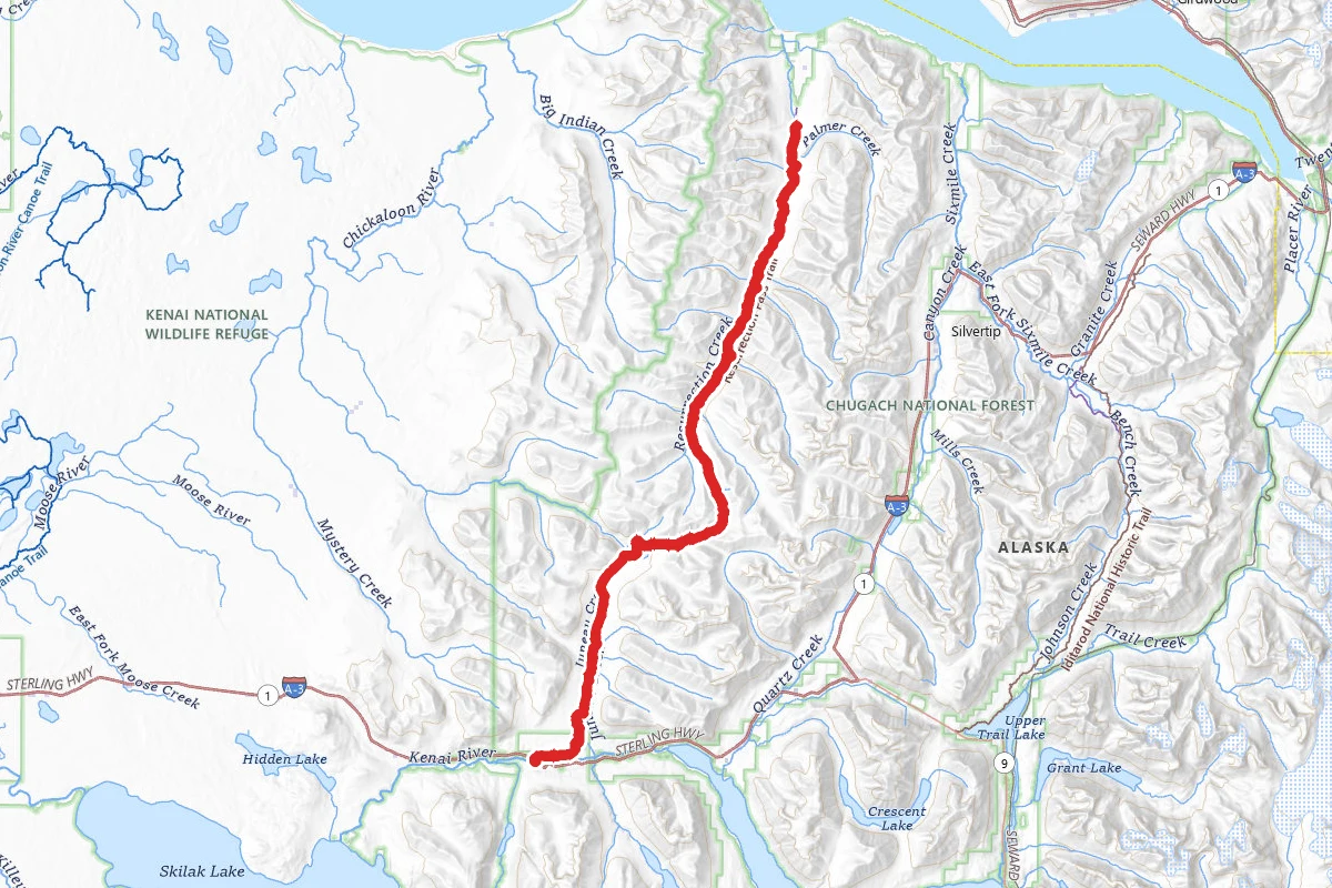 Resurrection Pass Trail