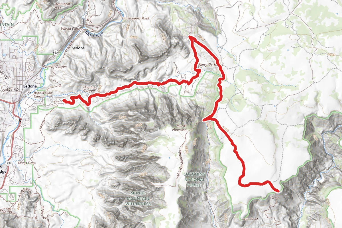 Schnebly Hill Trail