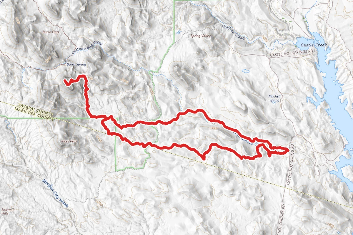 Peak 3465 via Walkin' Jim Trail