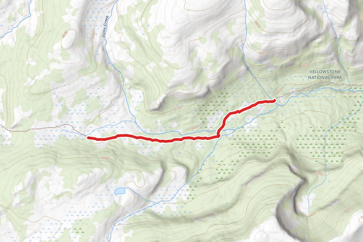 South Boundary Trail: Lynx Creek