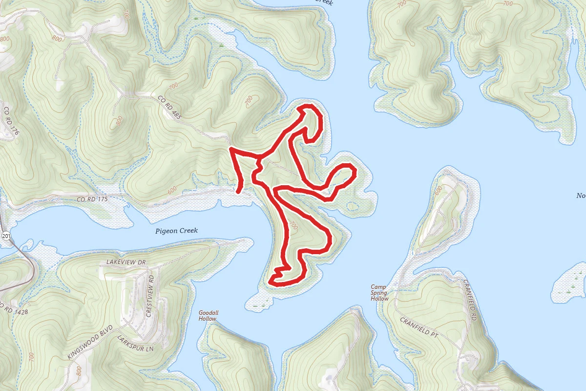 Pigeon Creek Trail (East Side)