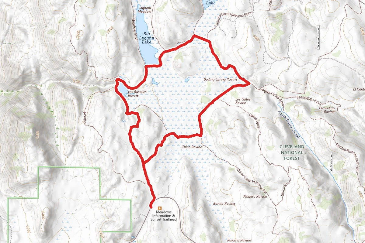 Big Laguna Lake Meadow Walk