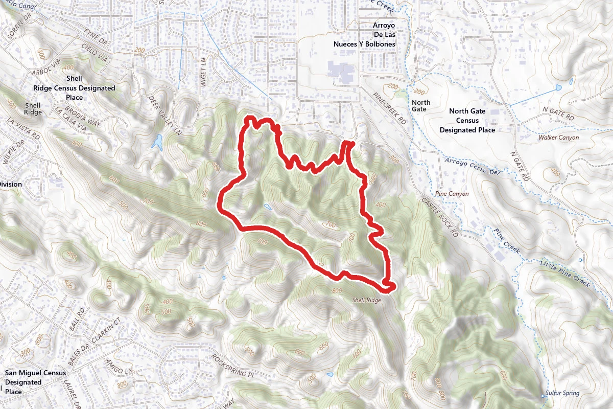 Costanoan and Hanna Grove Loop