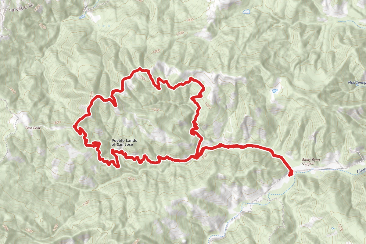 Rancho Canada Del Oro via Serpentine Loop Trail