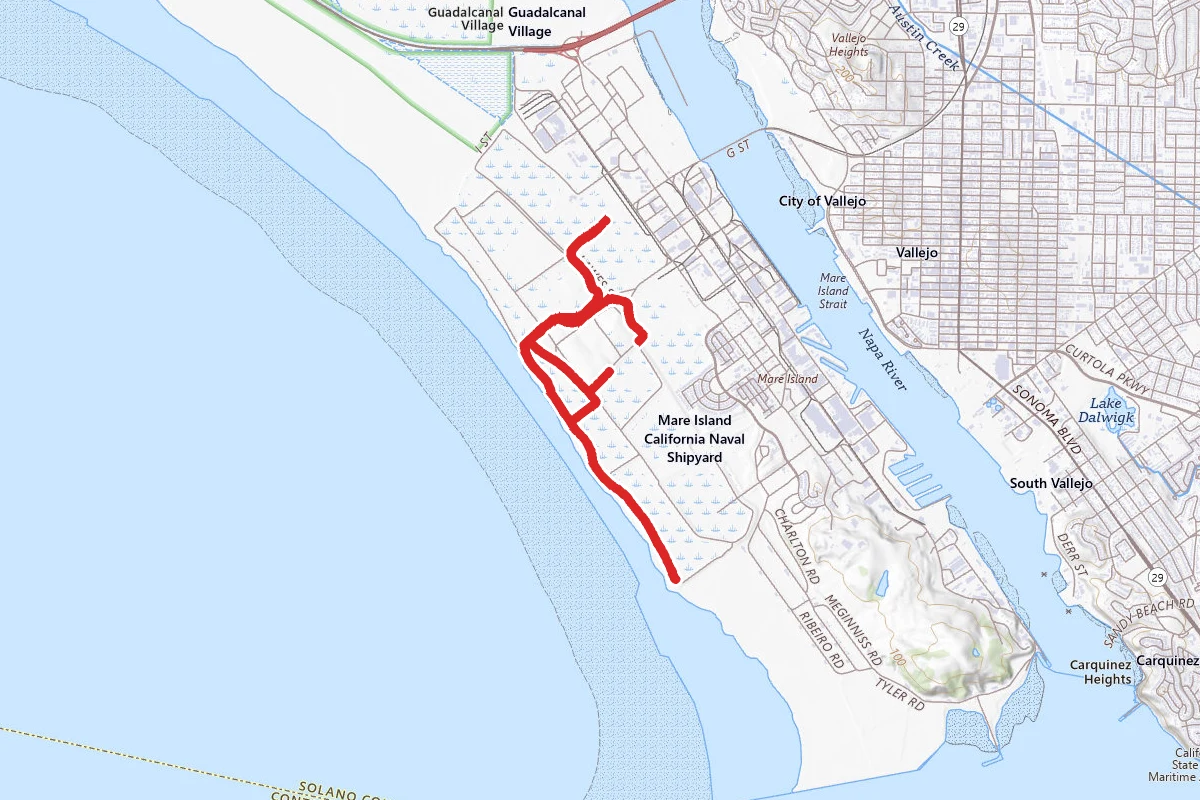 Mare Island San Pablo Bay Trail