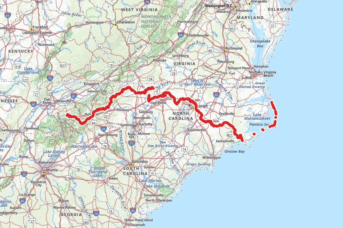 Mountains-to-Sea Trail