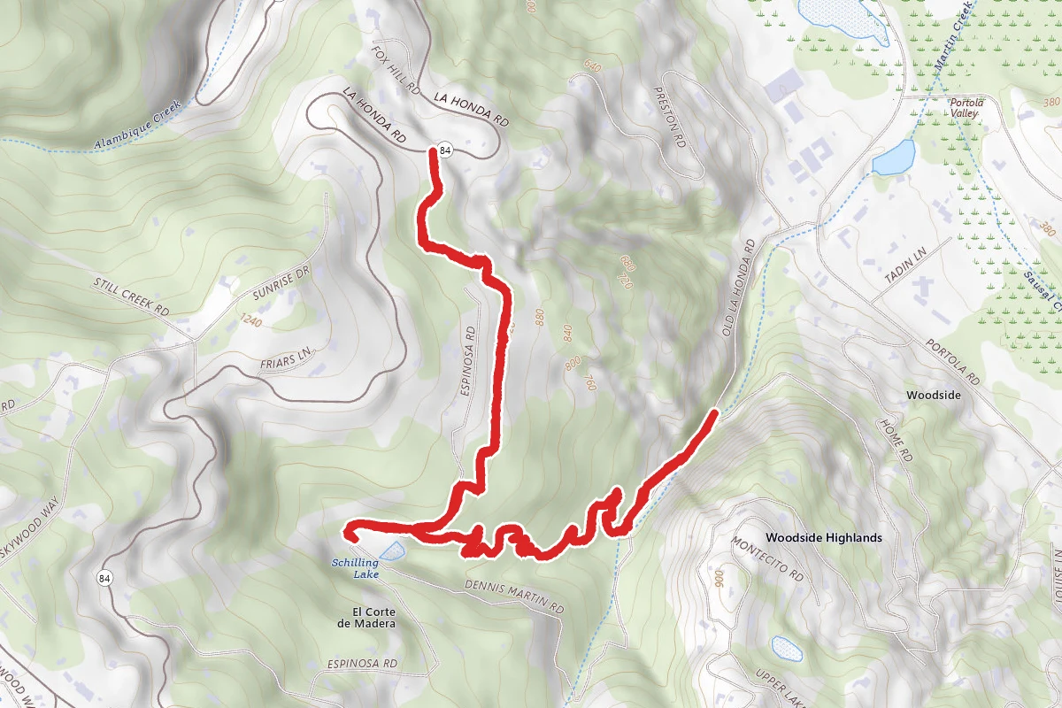 Schilling Lake Trail