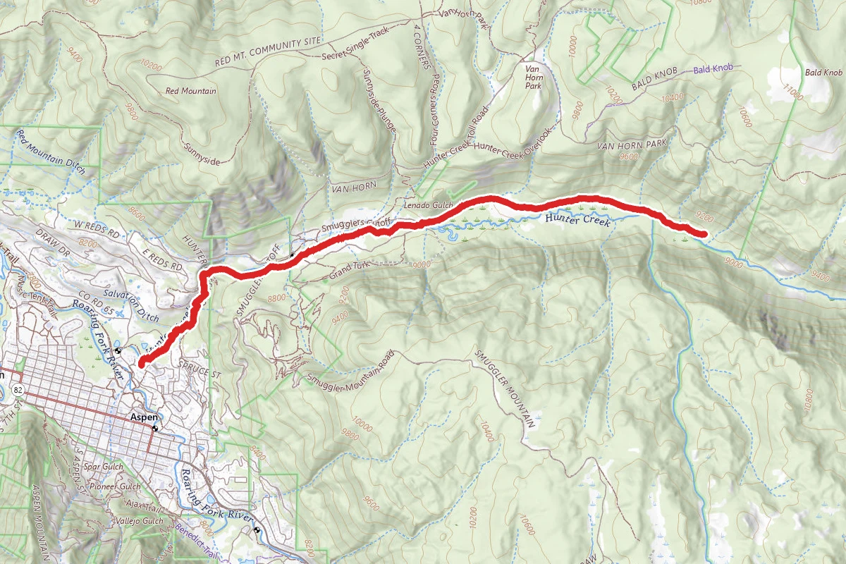 North Hunter Creek Trail