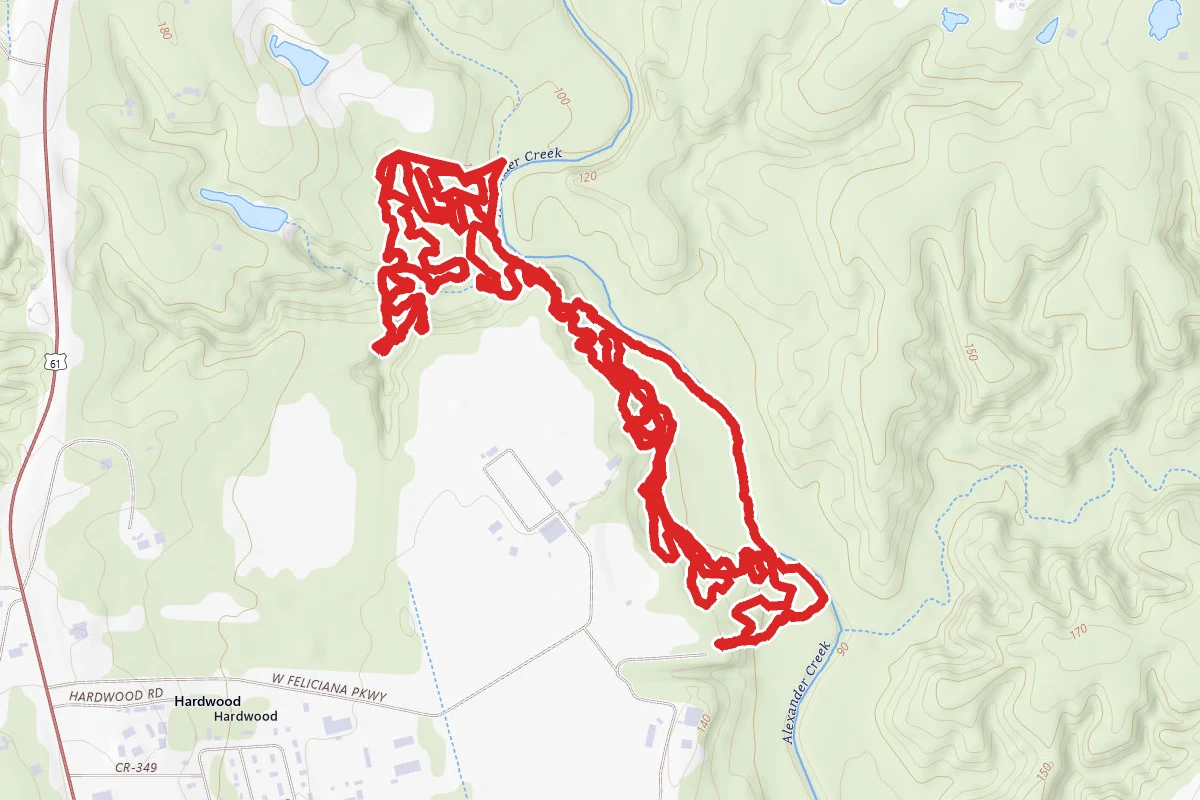 West Feliciana Sports Park Trail
