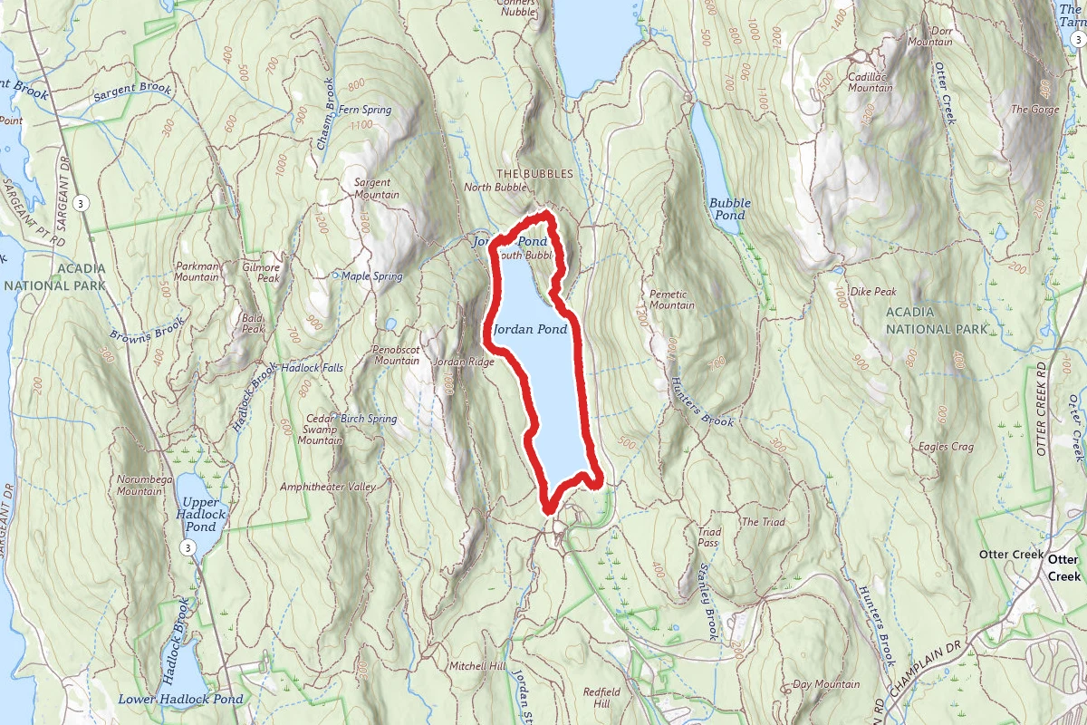 Jordan Pond Path and South Bubble