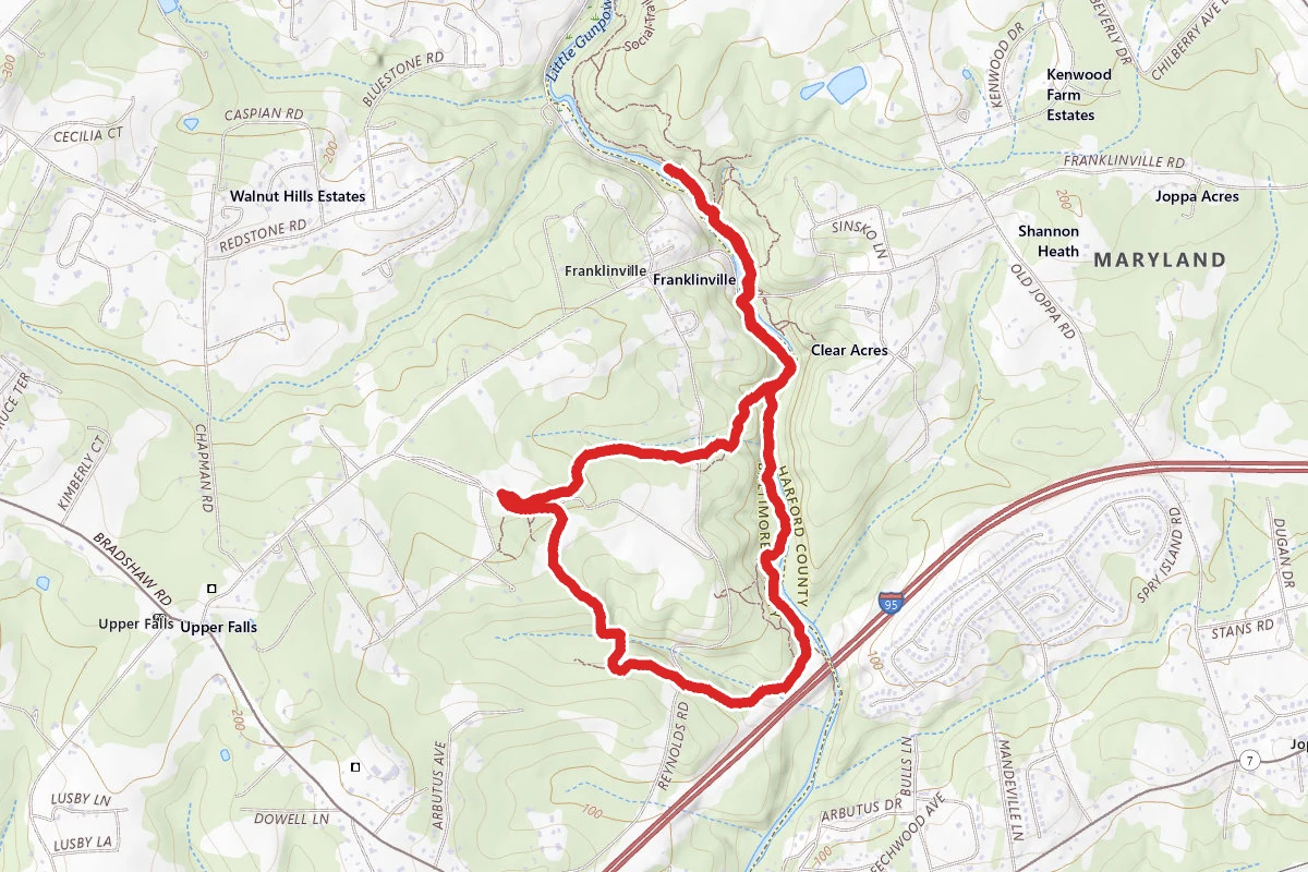 Sherwood and Little Gunpowder Trail Loop