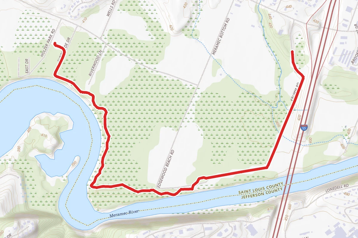 Meramec Greenway Trail