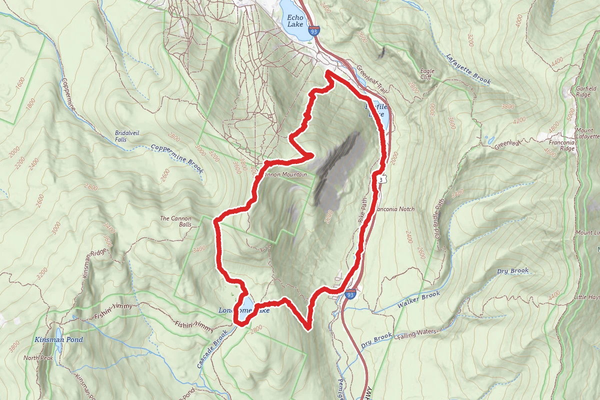 Cannon Mountain Loop Trail