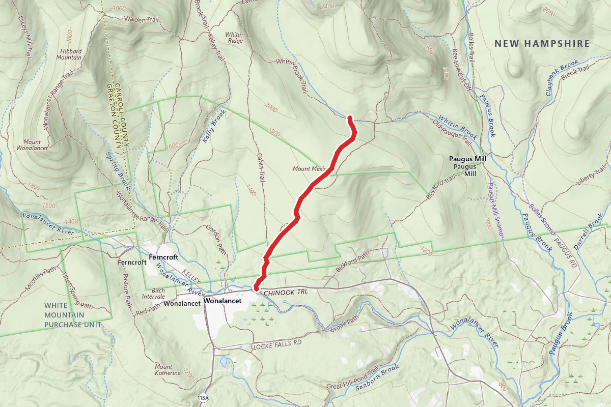Big Rock Cave Trail