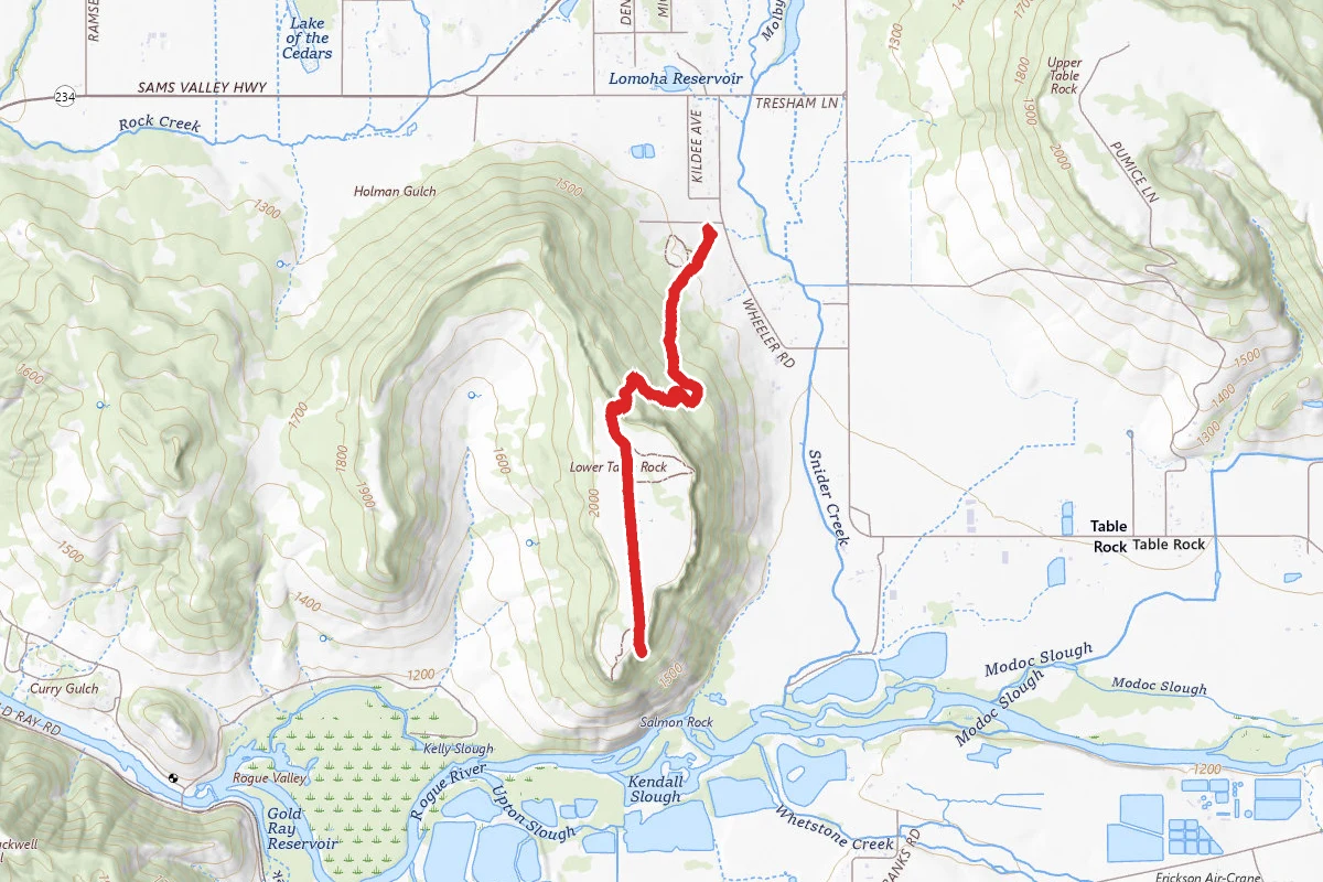 Lower Table Rock Trail