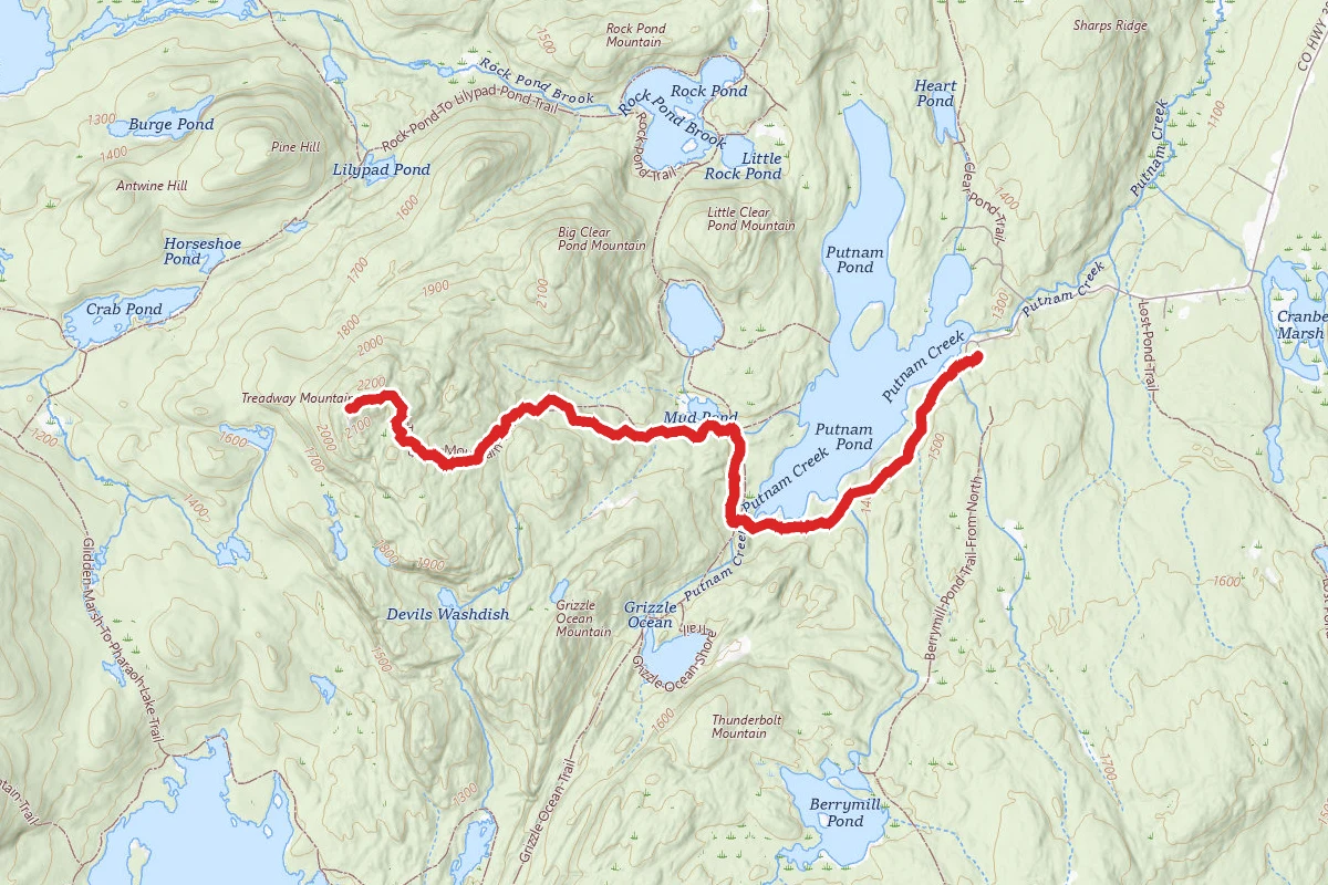 Treadway Mountain Trail