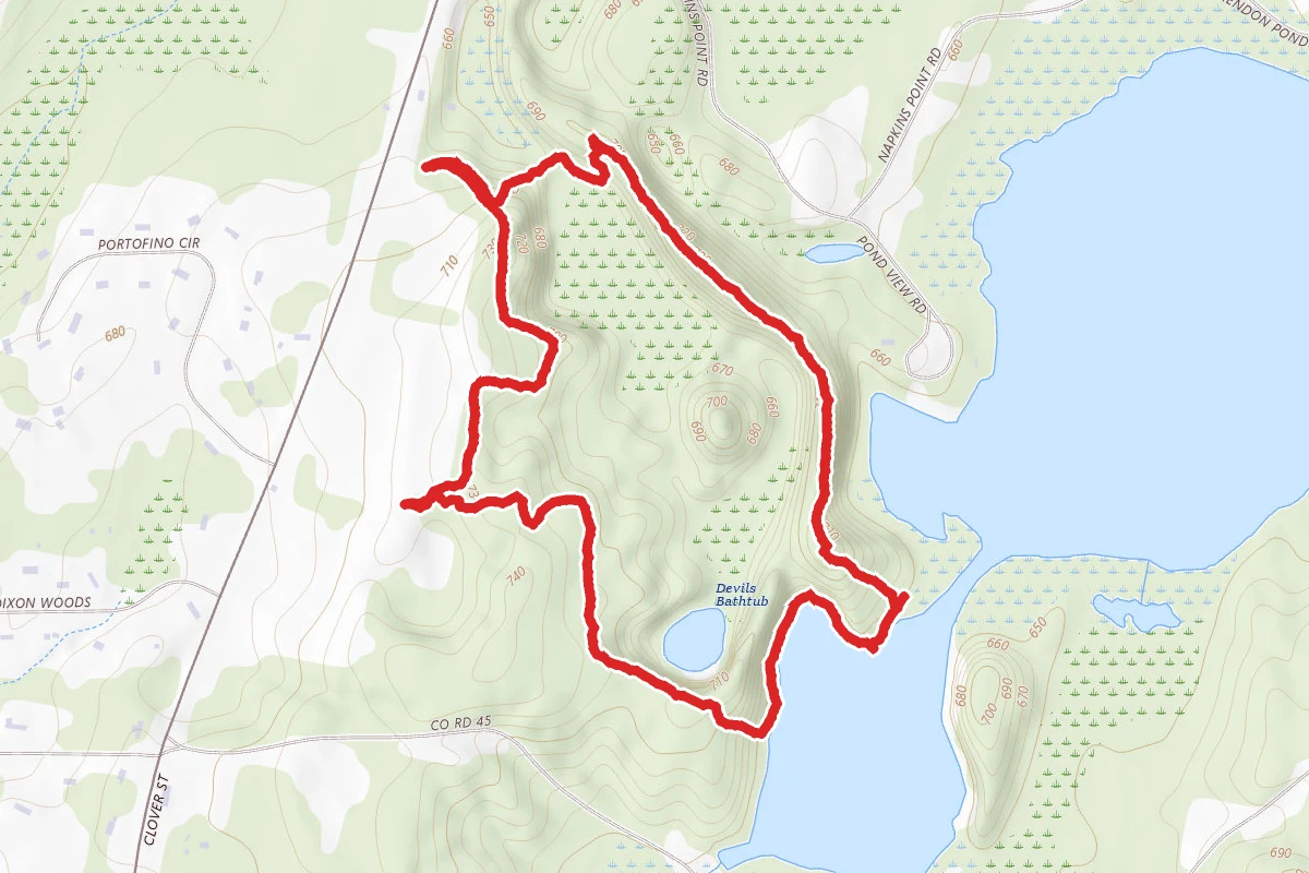Mendon Ponds Park Loop