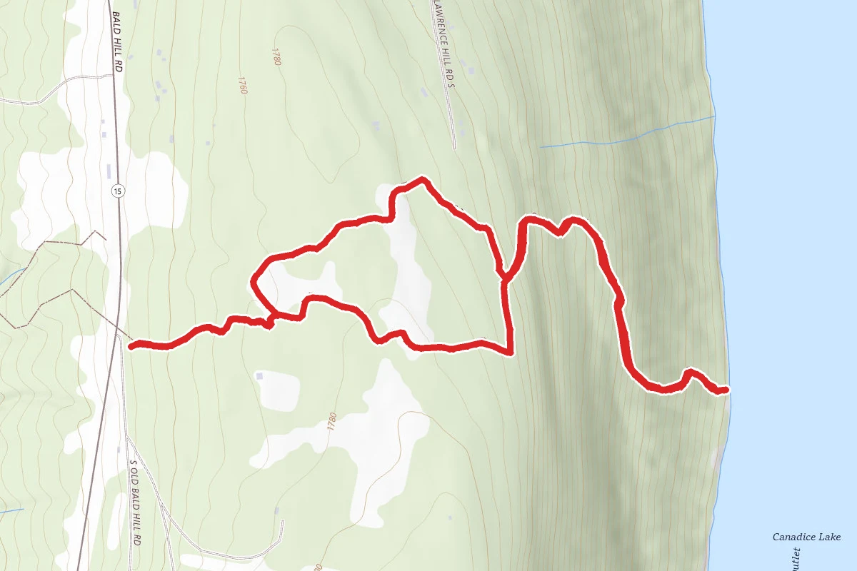 Canadice Lake via Rob's trail