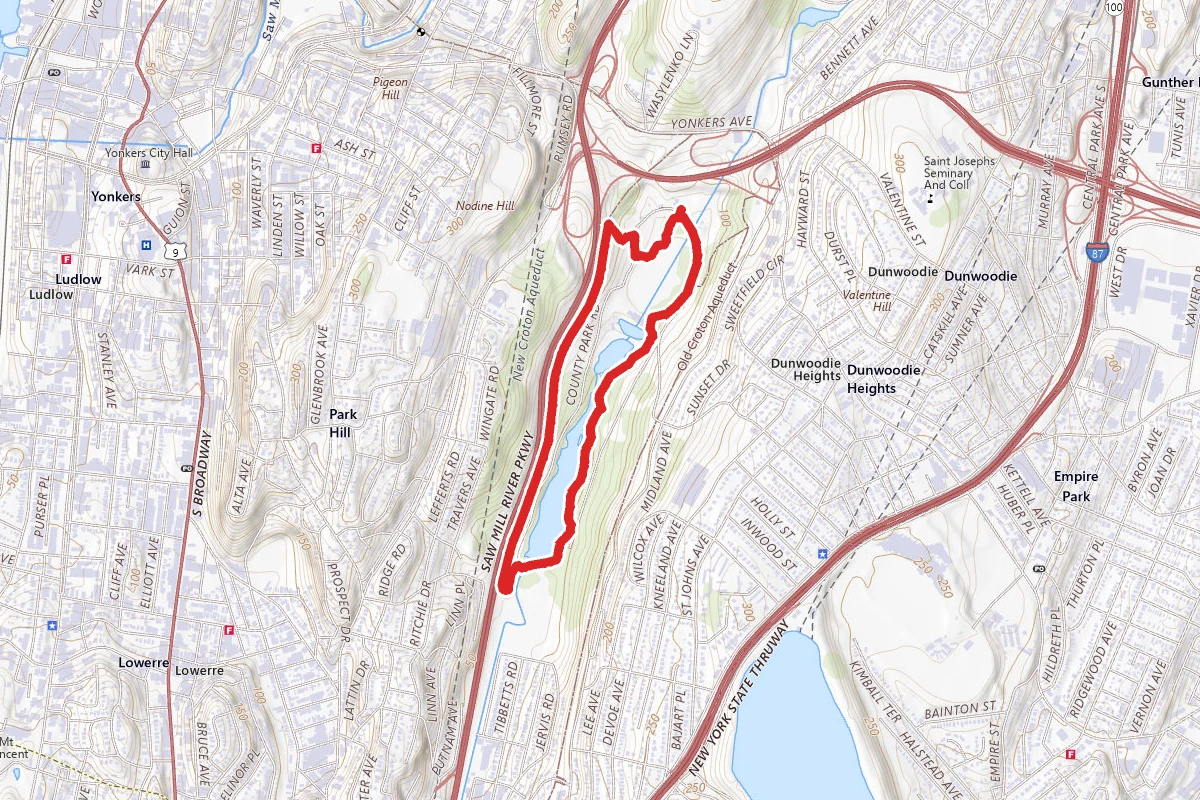 Tibbetts Brook Park Loop Trail