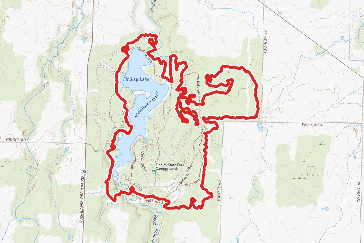 Thorn Mountain Bike Trail
