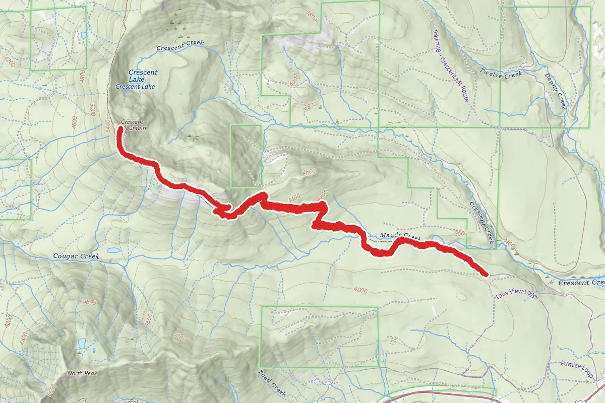 Crescent Mountain Trail