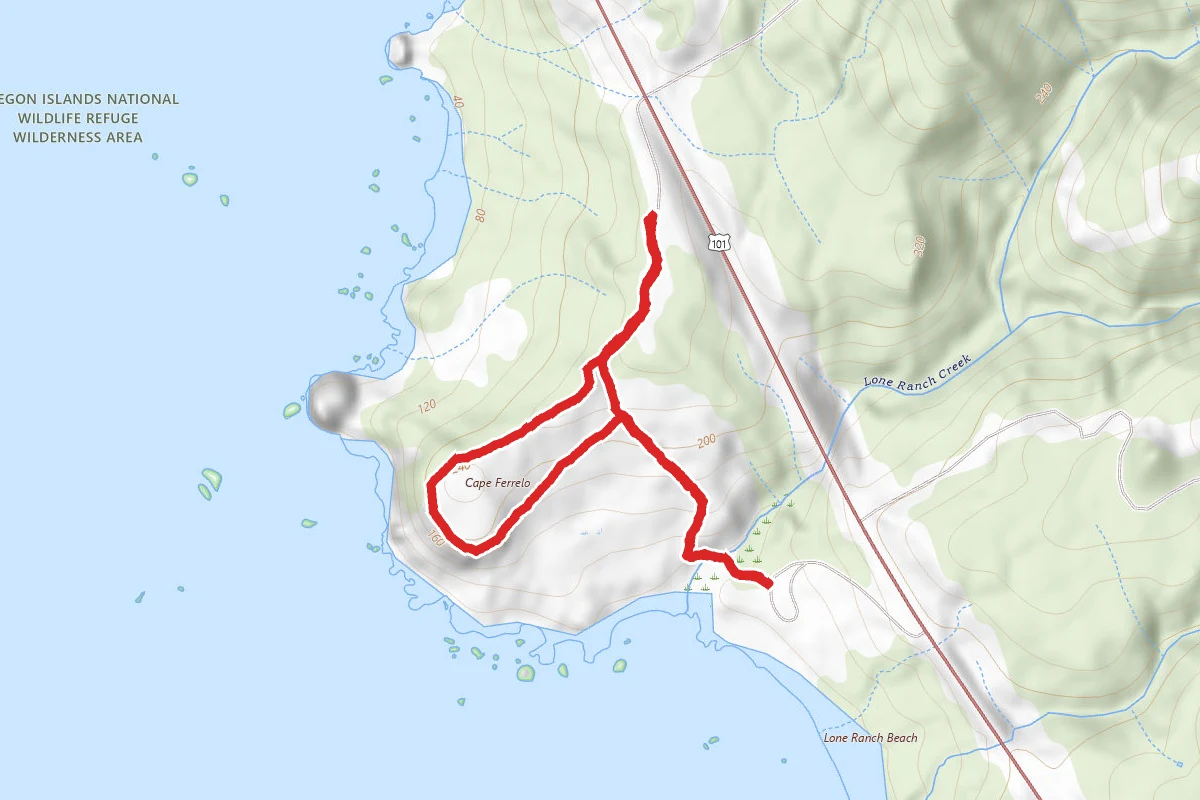 Lone Ranch to Cape Ferrelo Loop