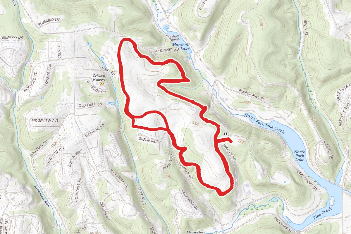 North Park Orange Trail Loop