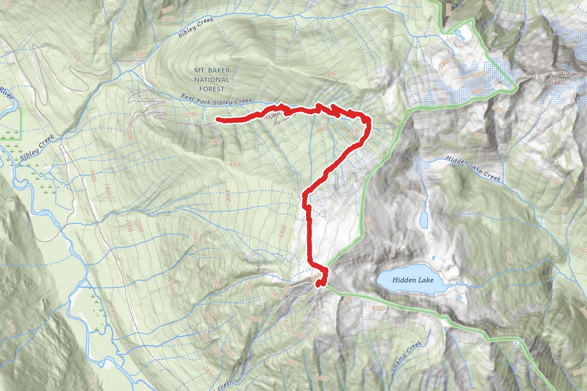 Hidden Lake Lookout Trail