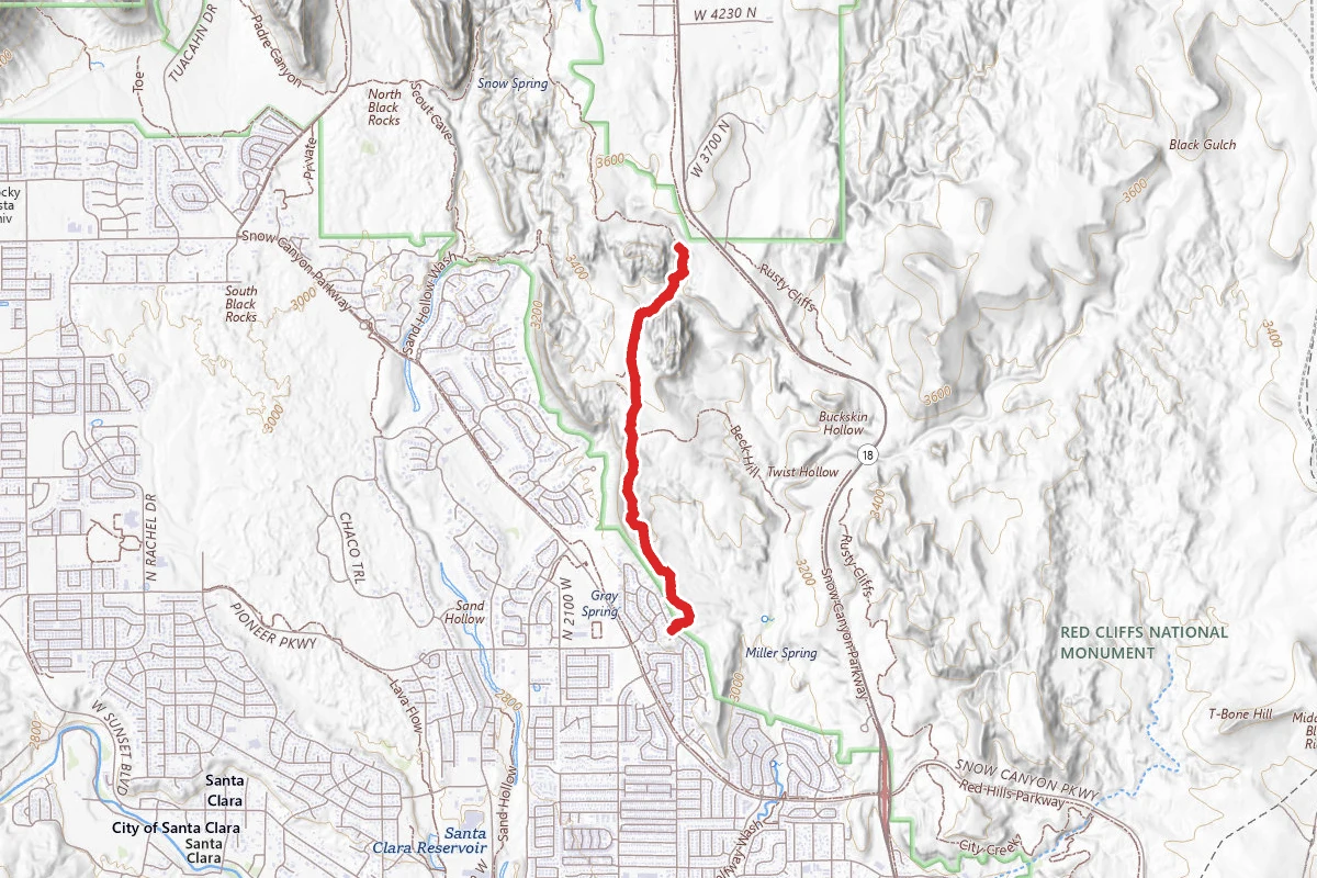 Paradise Rim and Gila Trail