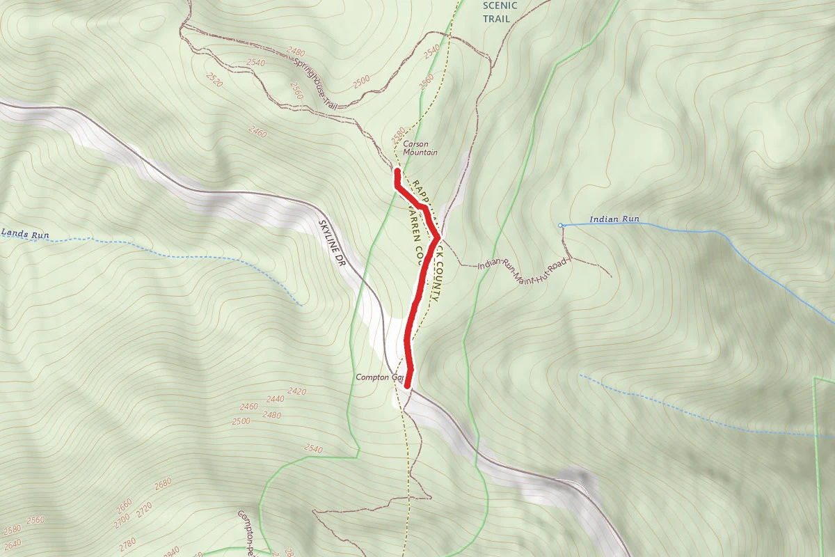 Carson Mountain Fort Windham Rocks via Appalachian Trail