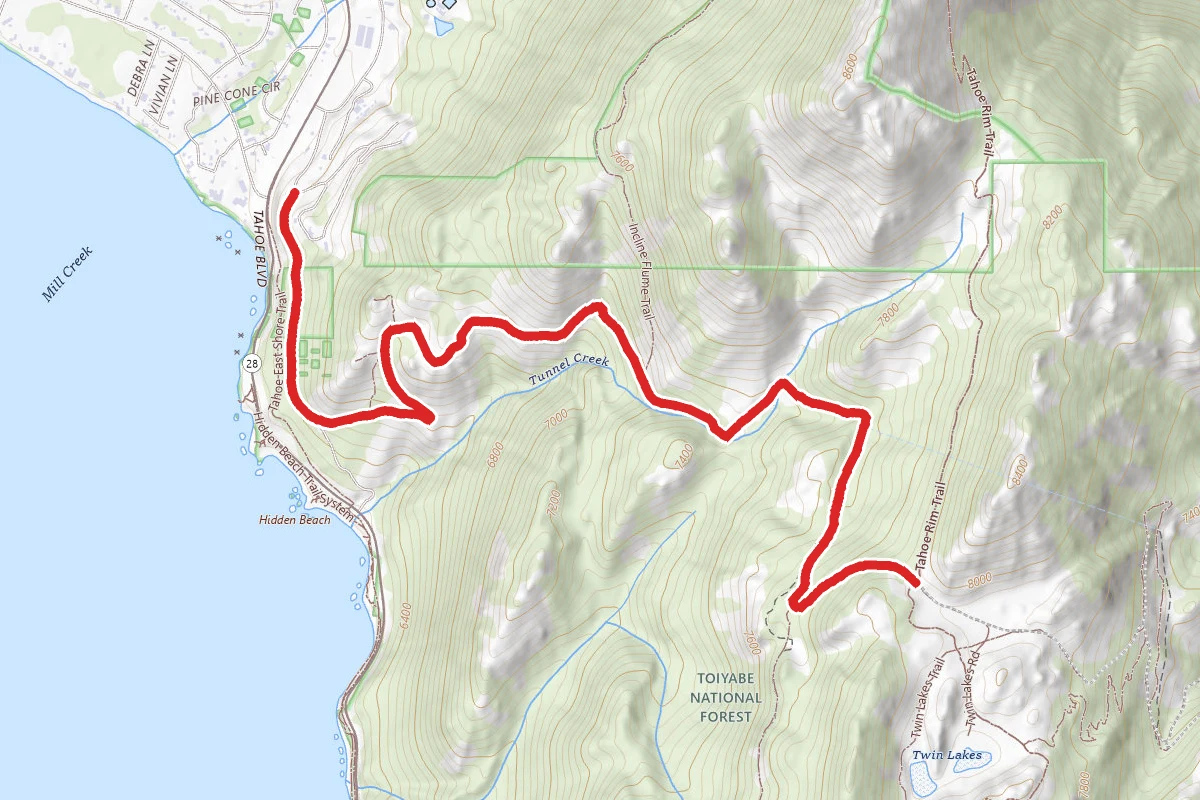Tunnel Creek Trail