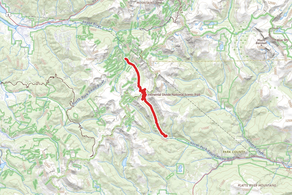 Webster and Red Cone Pass Trail