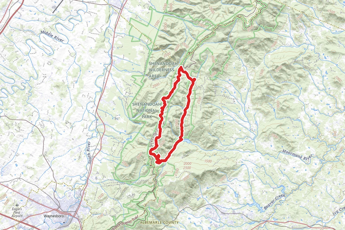 Moormans River Overnight Loop via Appalachian Trail