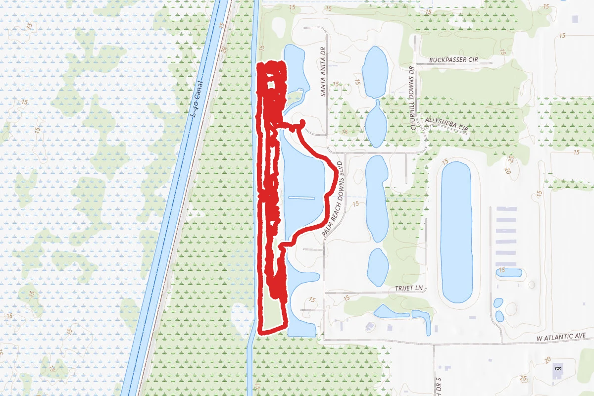 West Delray Regional Park MTB Trail