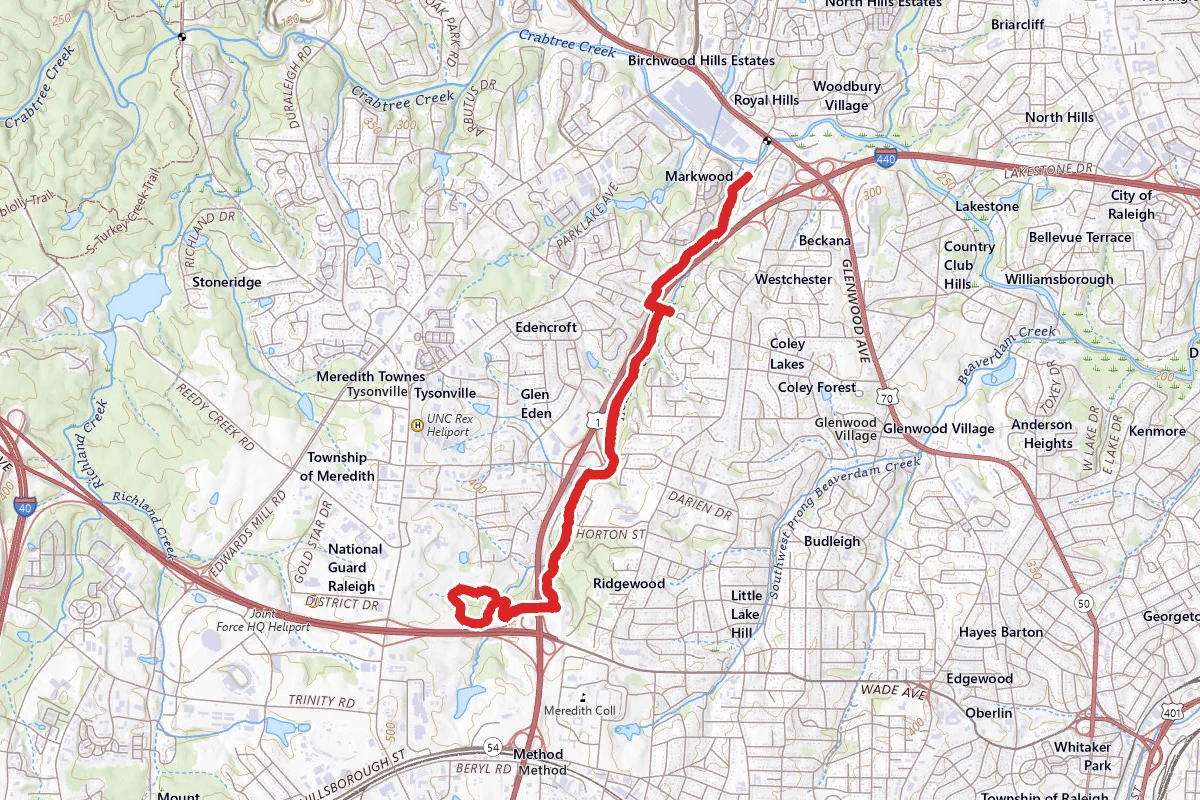 House Creek Greenway Trail
