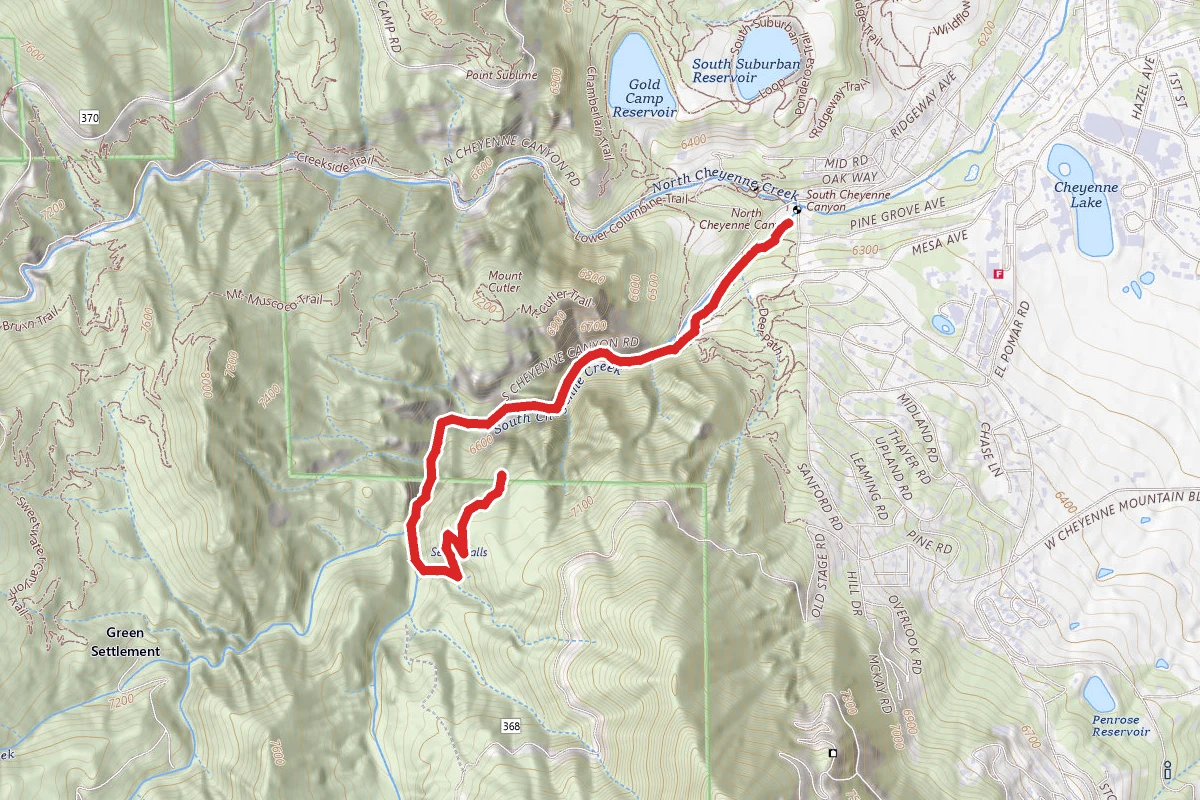 South Cheyenne Canyon & 7 Falls