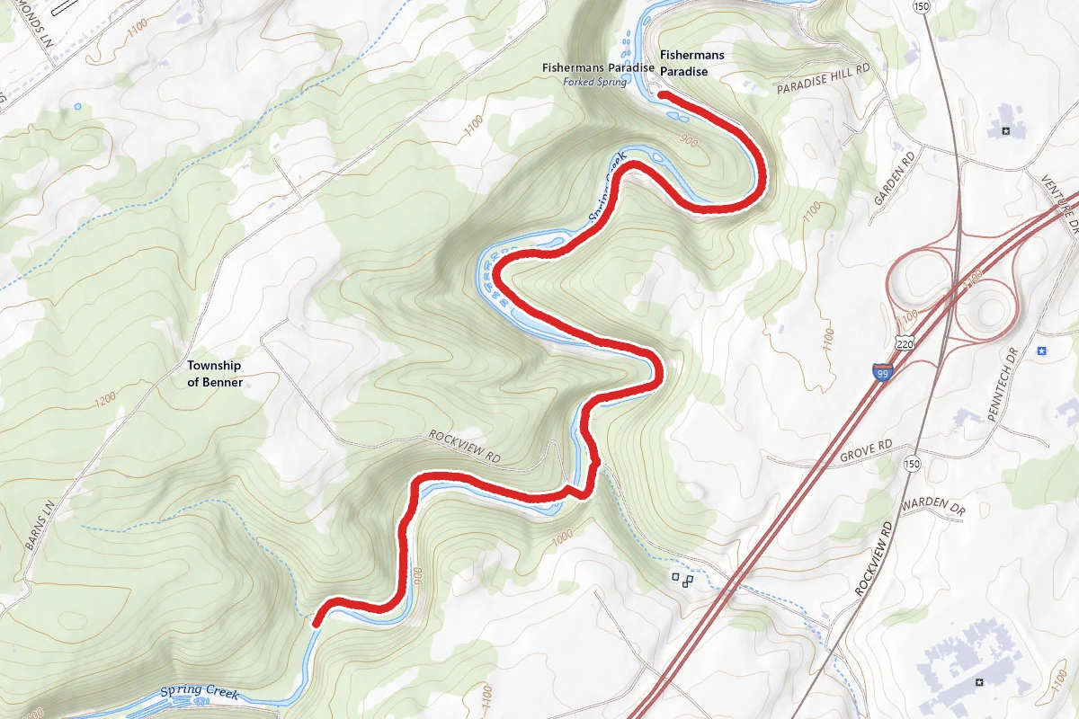 Spring Creek Canyon Trail