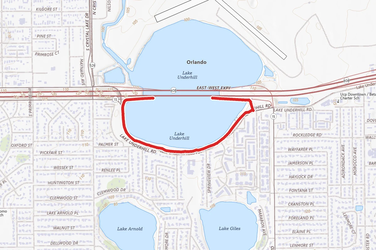 Lake Underhill Park Loop