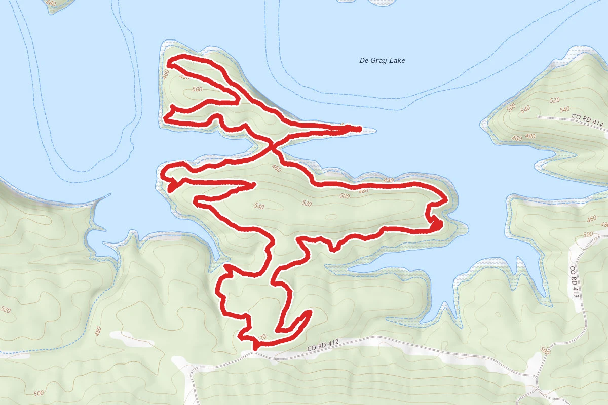 Iron Mountain White Trail