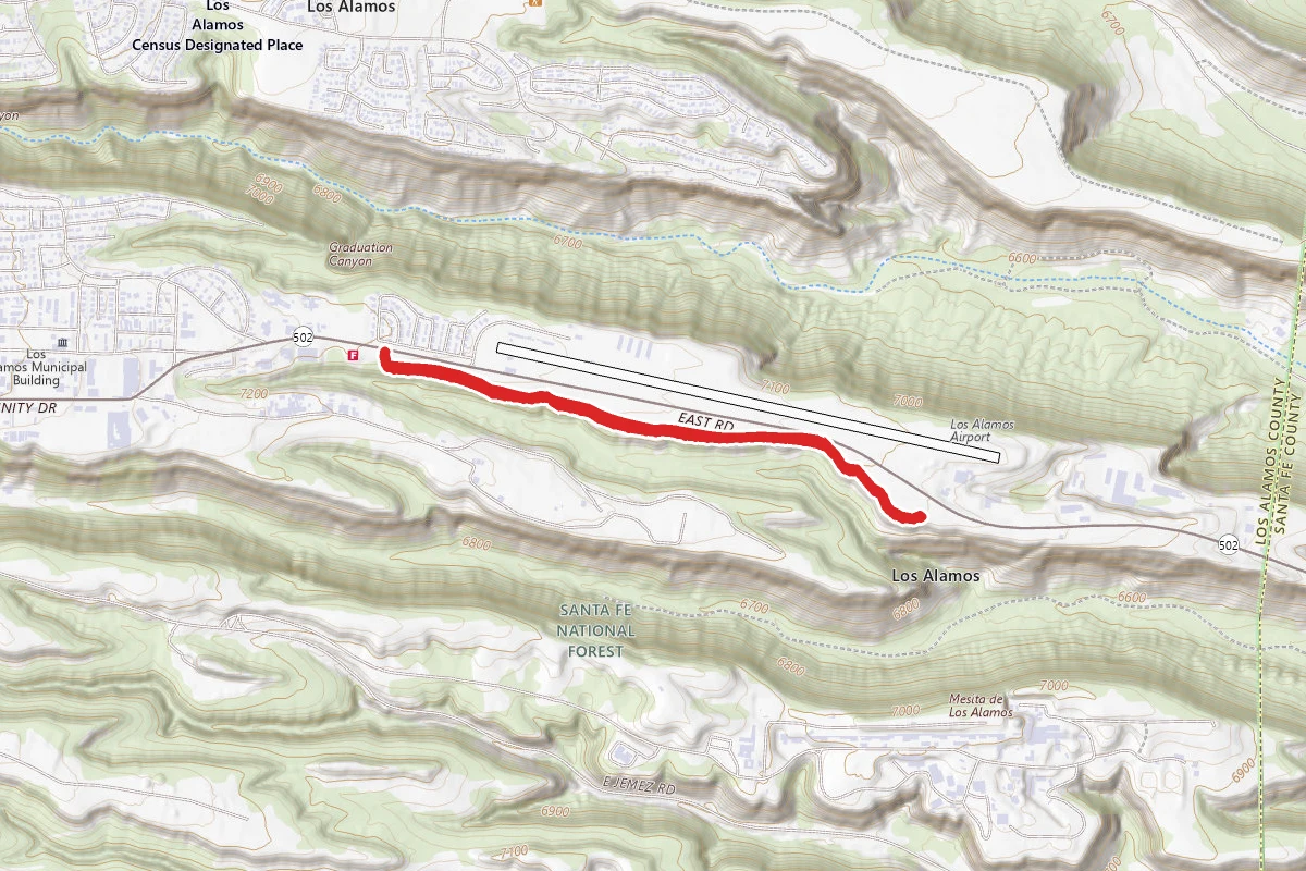 Los Alamos Canyon Rim Trail