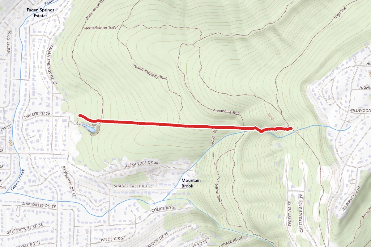 Monte Sano Waterline Trail