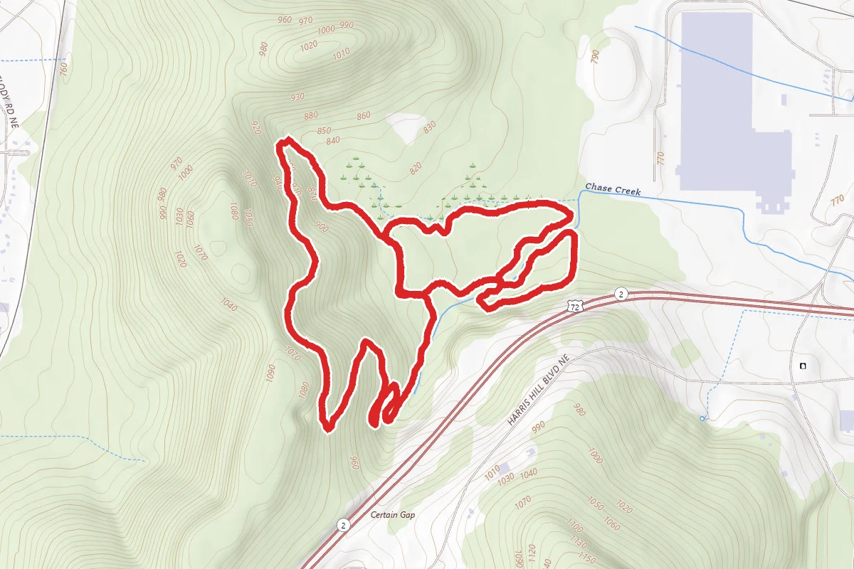 Chapman Mountain Nature Preserve Loop
