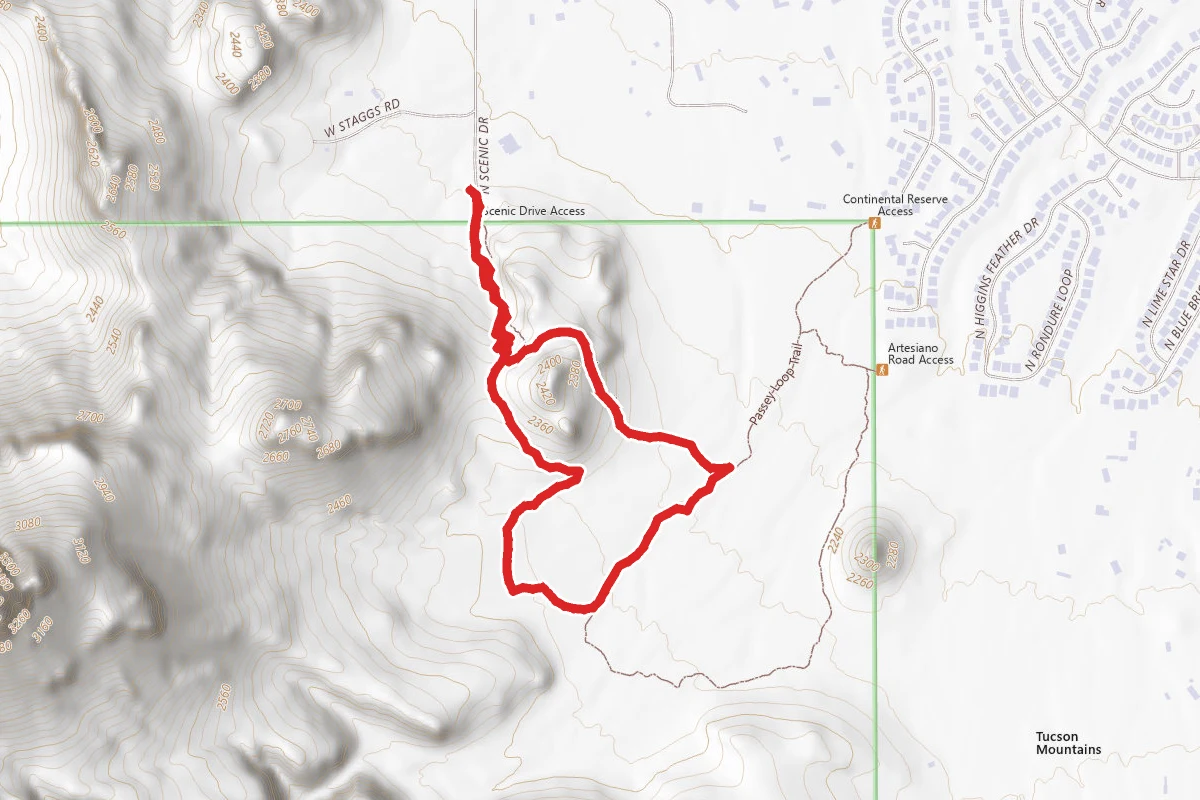 Scenic, Passey, Packrat Trail Loop
