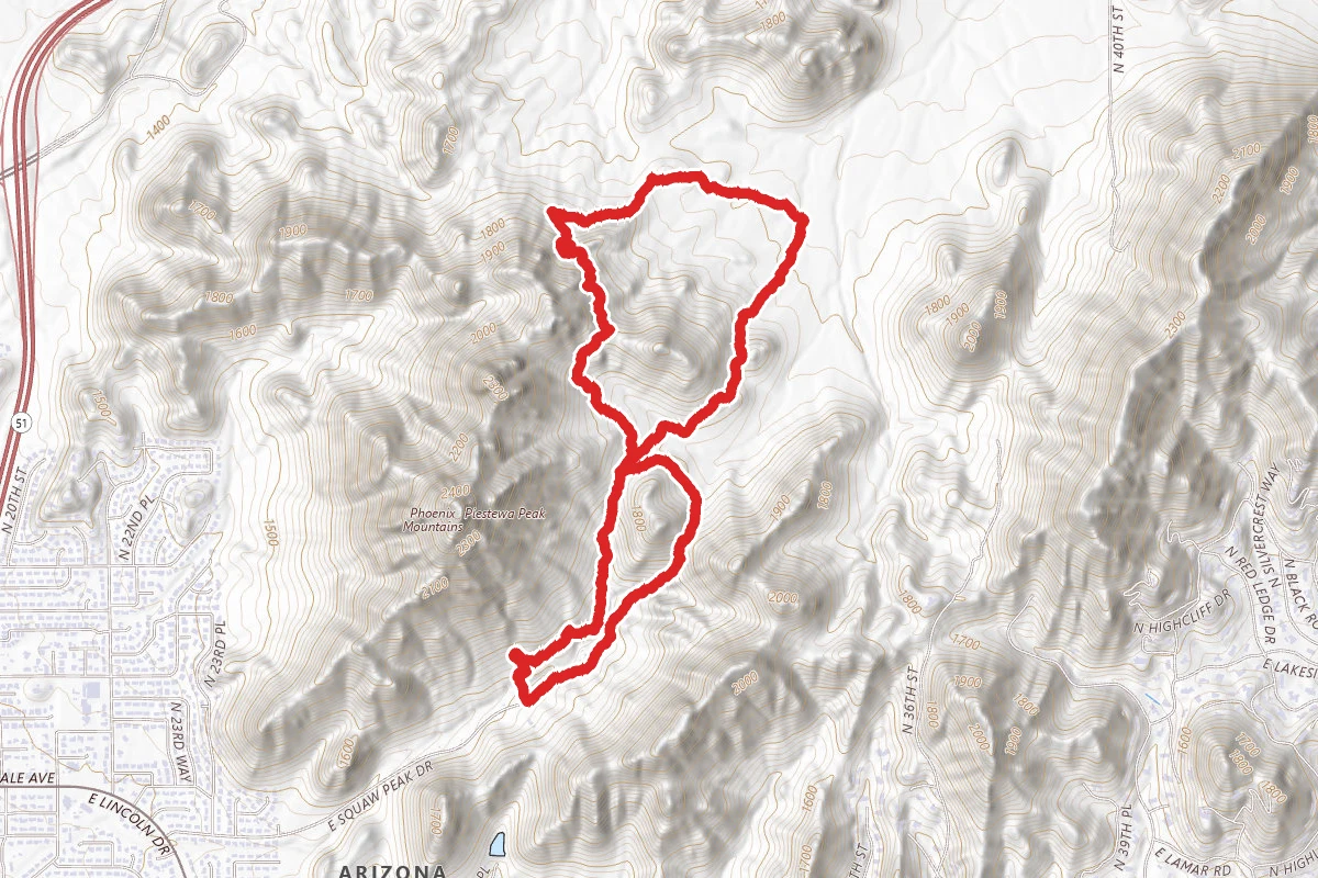 1A, 302 and 304 Trail Loop