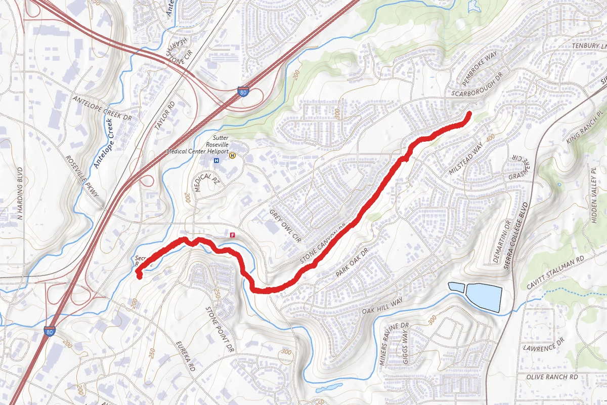 False Ravine Trail
