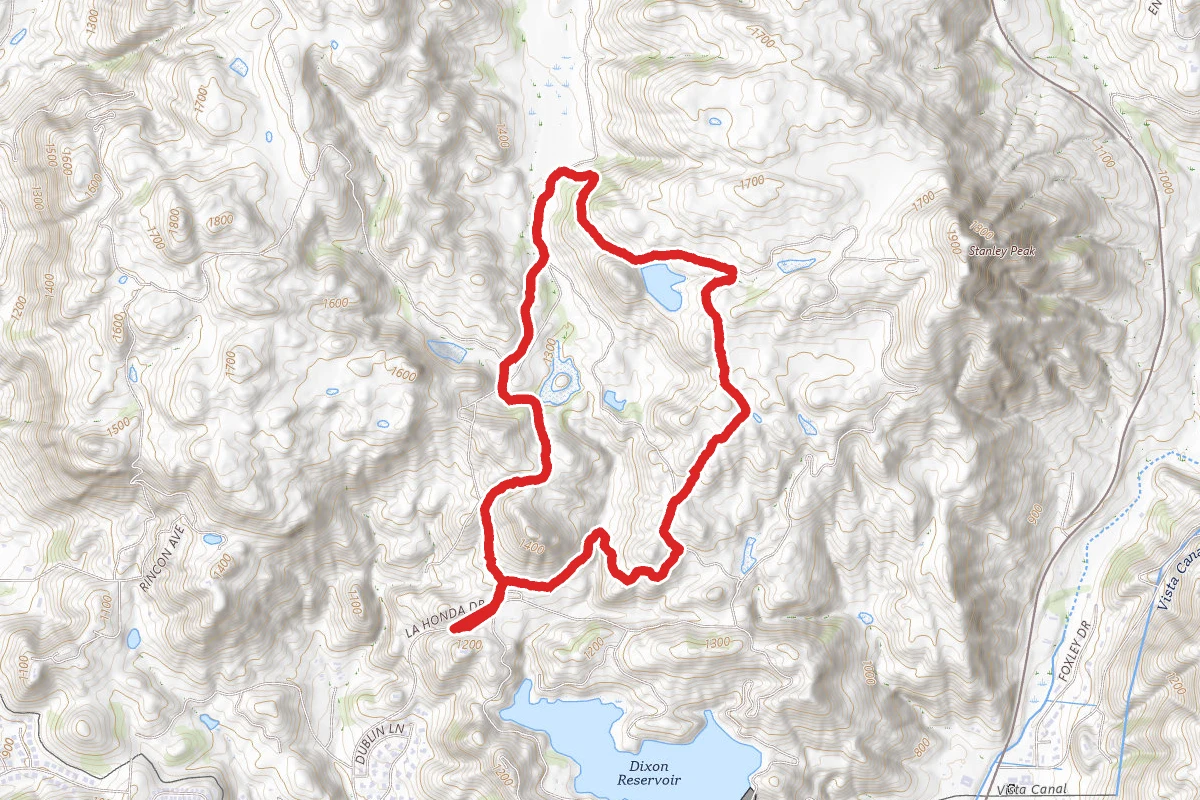 East Ridge Trail to Diamondback Trail Loop