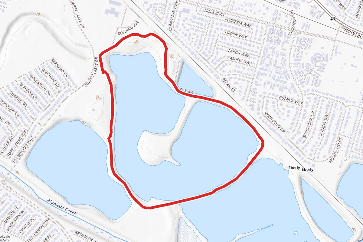 Old Creek to Western Pacific Trail