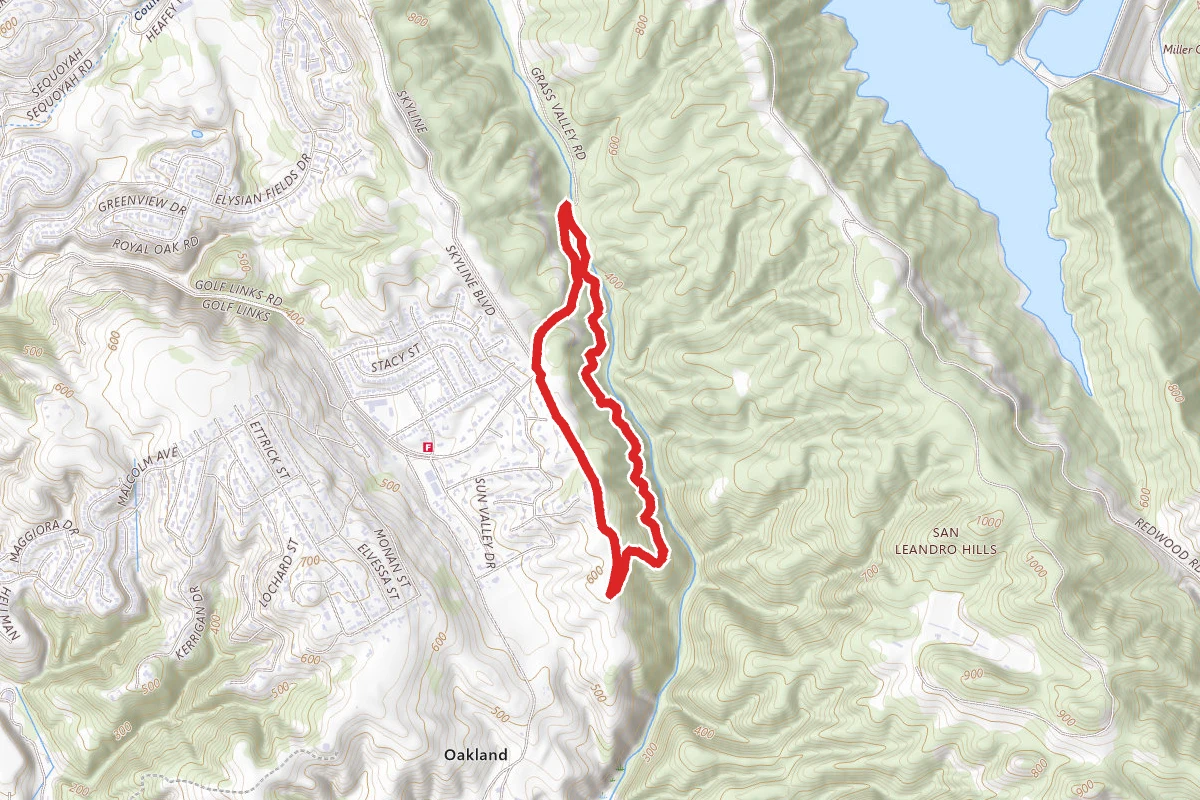 Skyline to Cascade to Goldenrod Loop